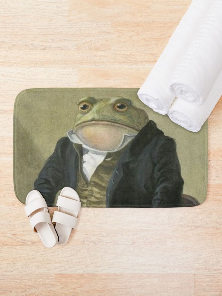 Colonel Toad / Sir Toad Bath Mat