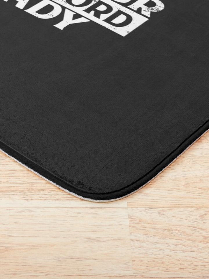 BDSM Get Your Safe Word Ready Fetish Bath Mat