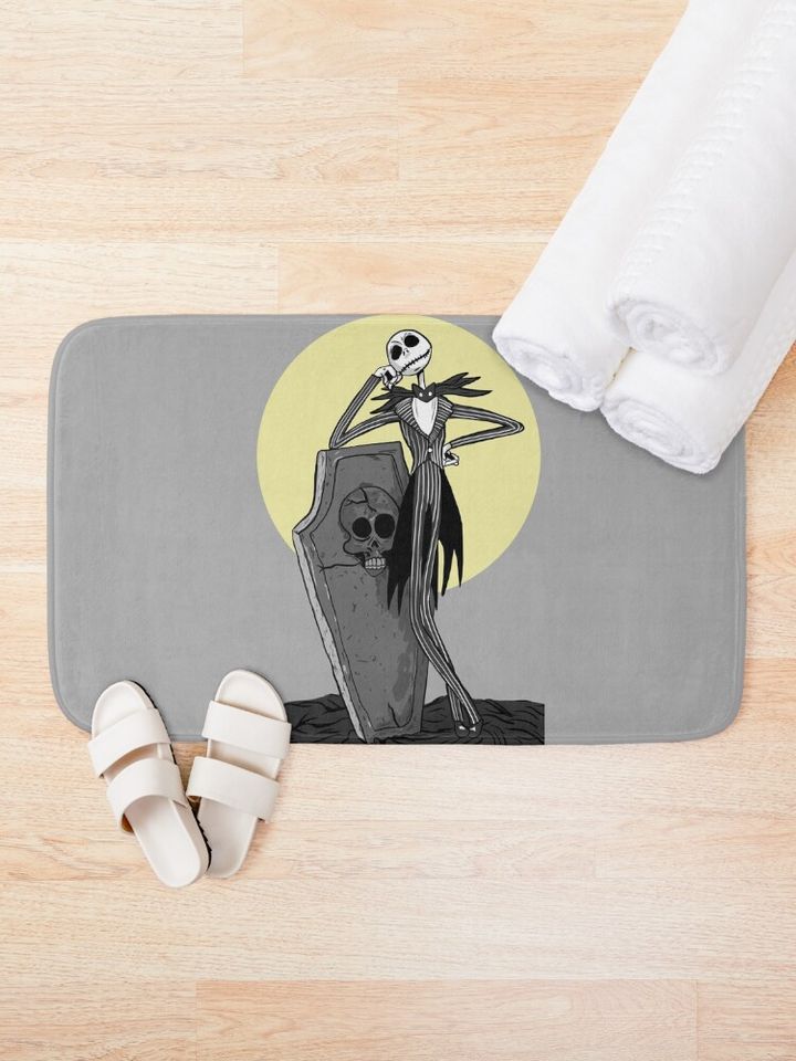 Jack Skellington Bath Mat