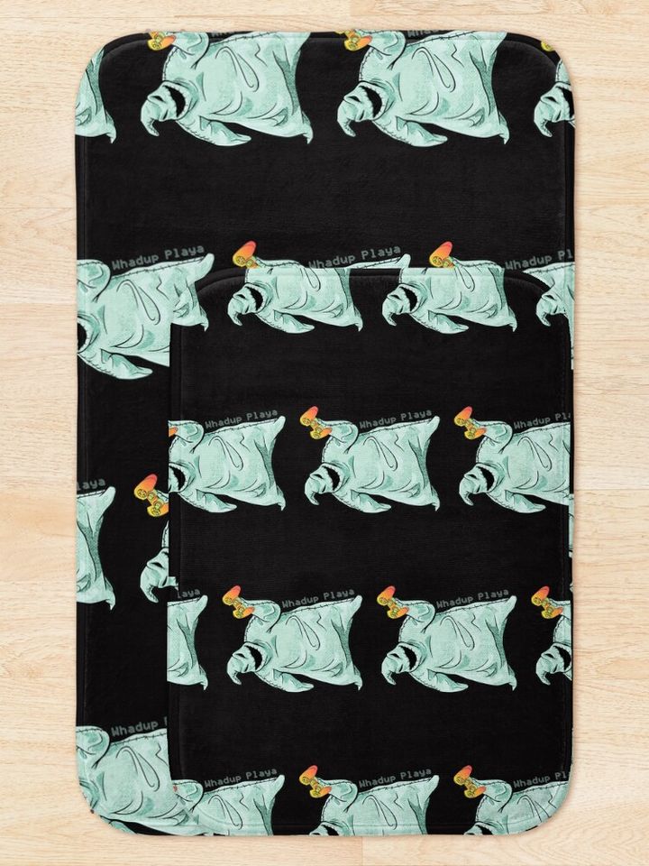 The Nightmare Before Christmas Oogie Boogie Playa Bath Mat