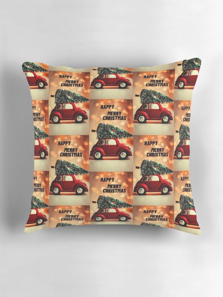 Marry Chrismas Day Design Pillow