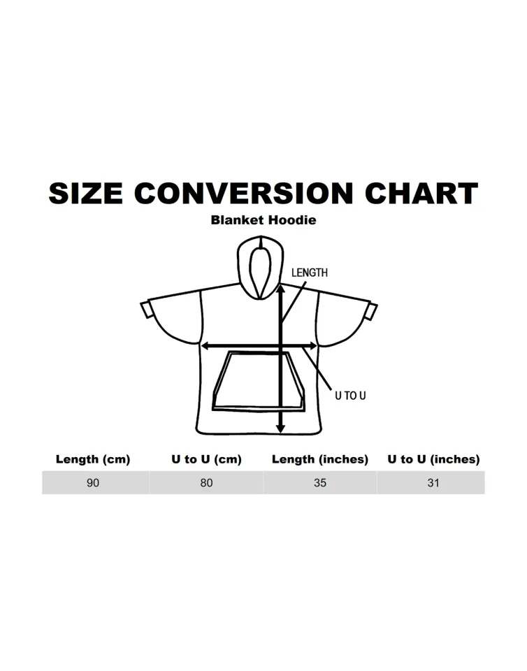 Harry Potter Red Icon All Over Blanket Hoodie