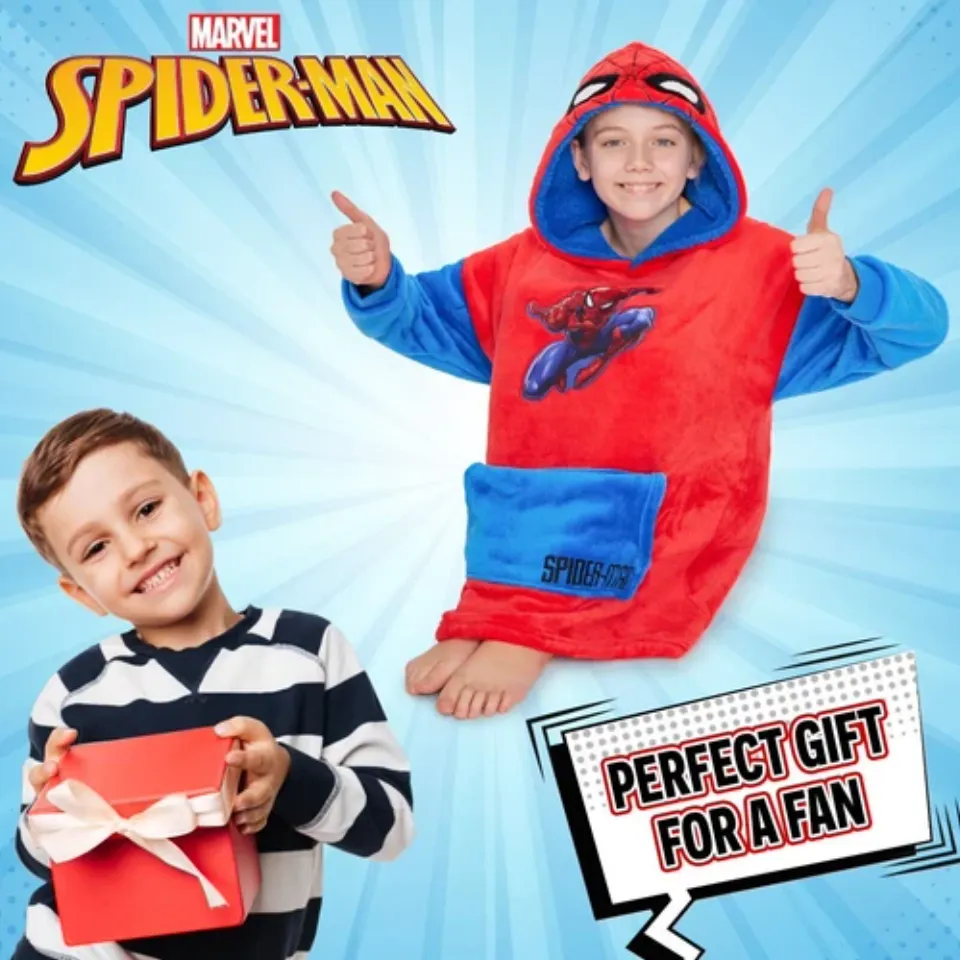 Marvel Spiderman Oversized Blanket Hoodie