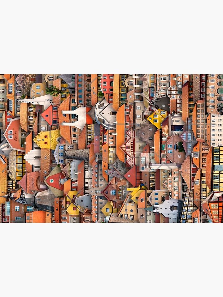 Bornholm in Denmark Bath Mat