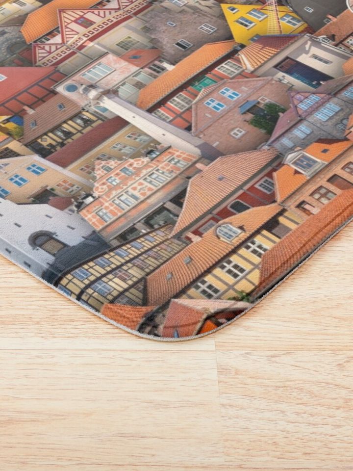 Bornholm in Denmark Bath Mat