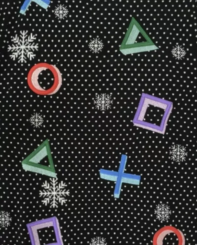 Large (UK) Playstation Ugly Christmas Jumper Sweater Xmas PS12345large