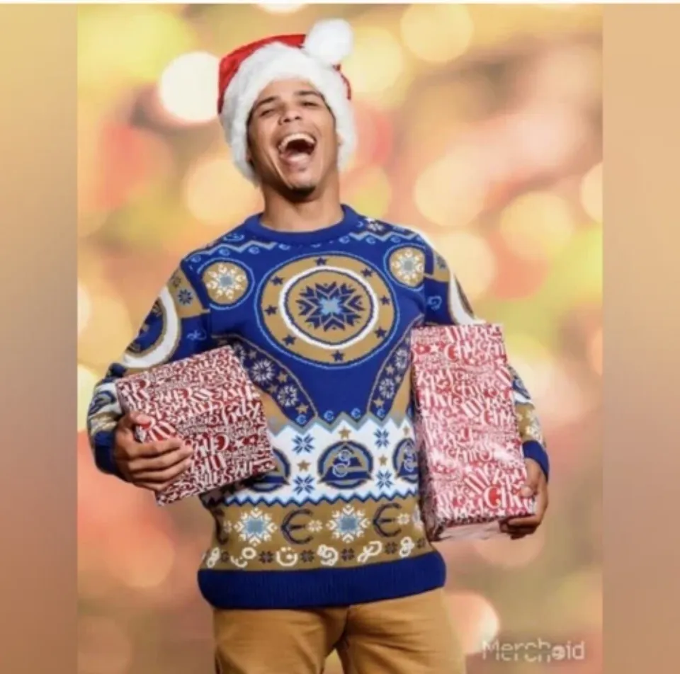 Merchoid Marvel Eternals Ugly Christmas Sweater XXL 2XL