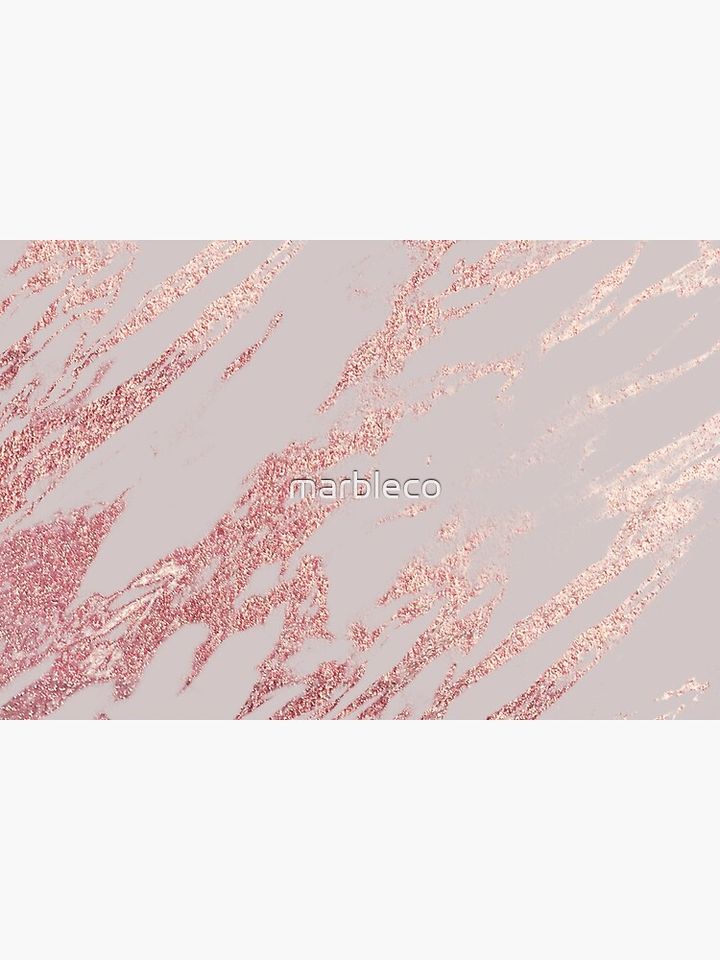 Porcelain grey rose gold Bath Mat