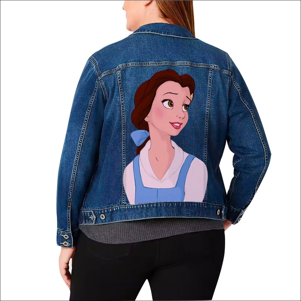 Belle from The Beauty and The Beast Denim Jacket