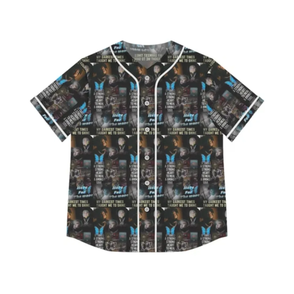 rod wave baseball jersey for women