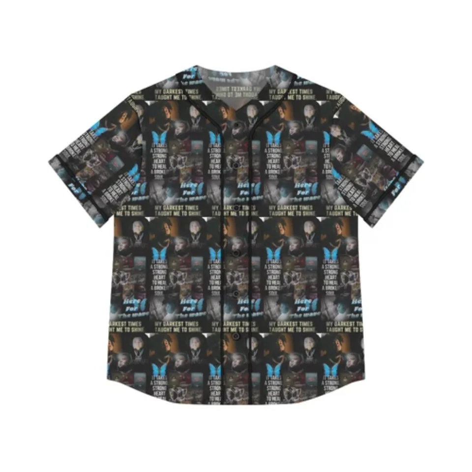 rod wave baseball jersey for women