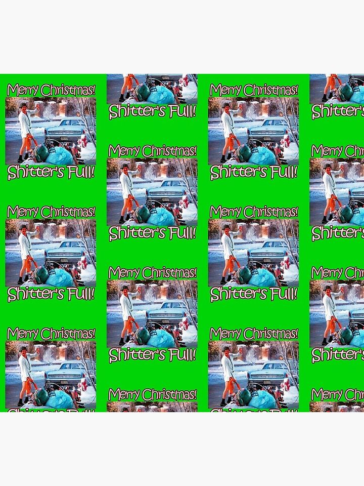 Cousin Eddie Shitters Full Funny Christmas Socks