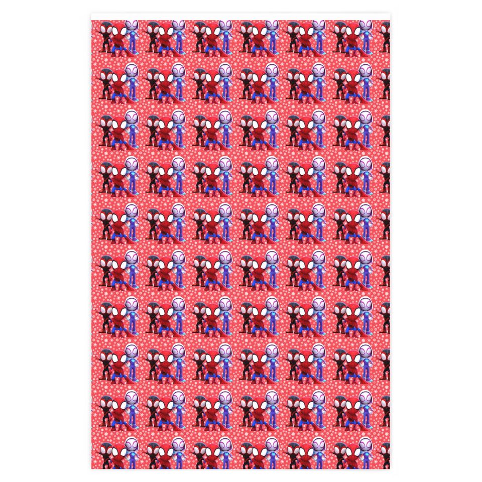 Spidey Christmas Wrapping Paper
