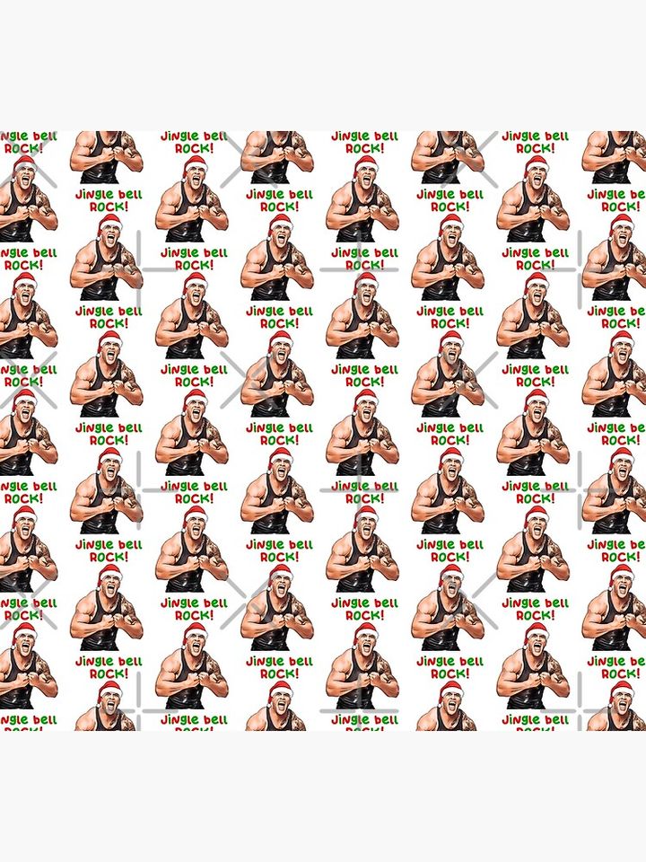 The rock Christmas meme Socks