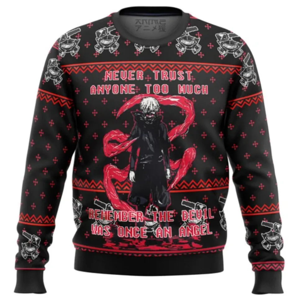 Toky Ghoul Trust Ugly Christmas Sweater