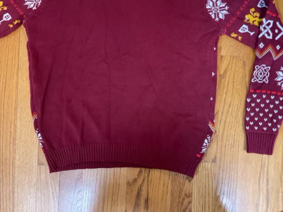 I Drink & I Know Things Game Of Thrones Ugly Christmas Sweater Men's Medium NWT