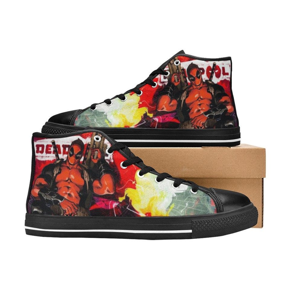 Deadpool High Top Shoes Sneakers
