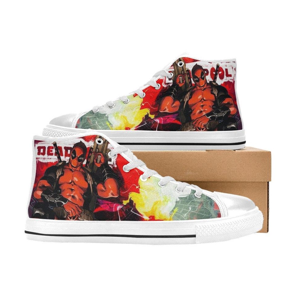 Deadpool High Top Shoes Sneakers