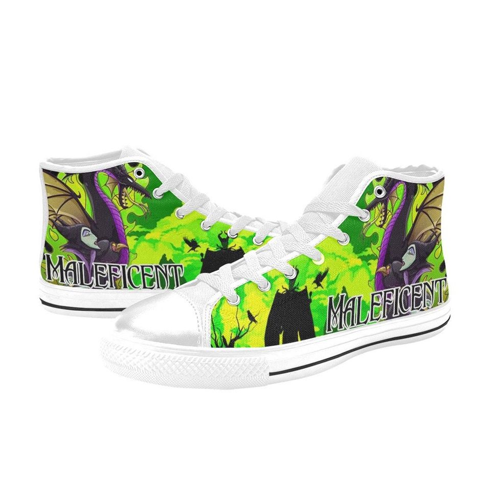 Maleficent High Top Shoes Sneakers