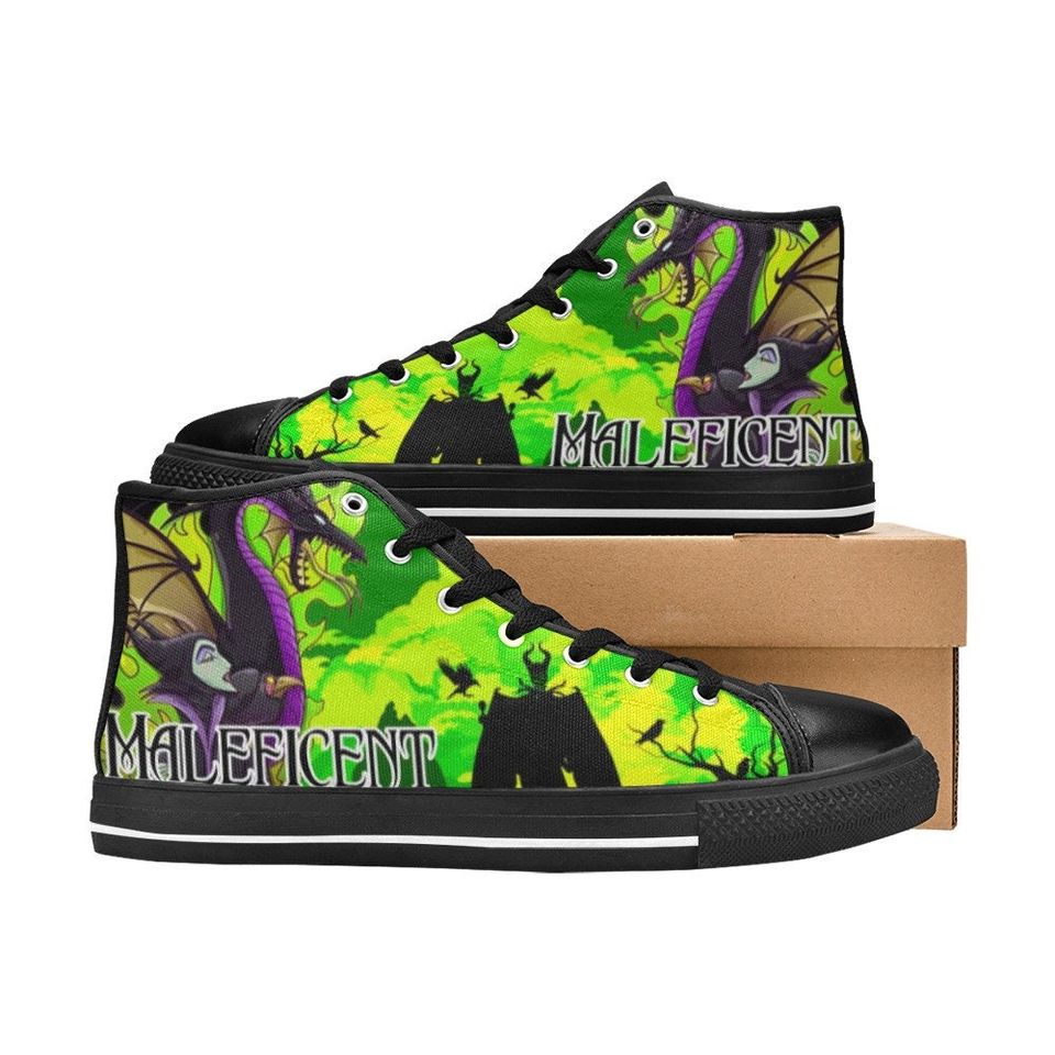 Maleficent High Top Shoes Sneakers