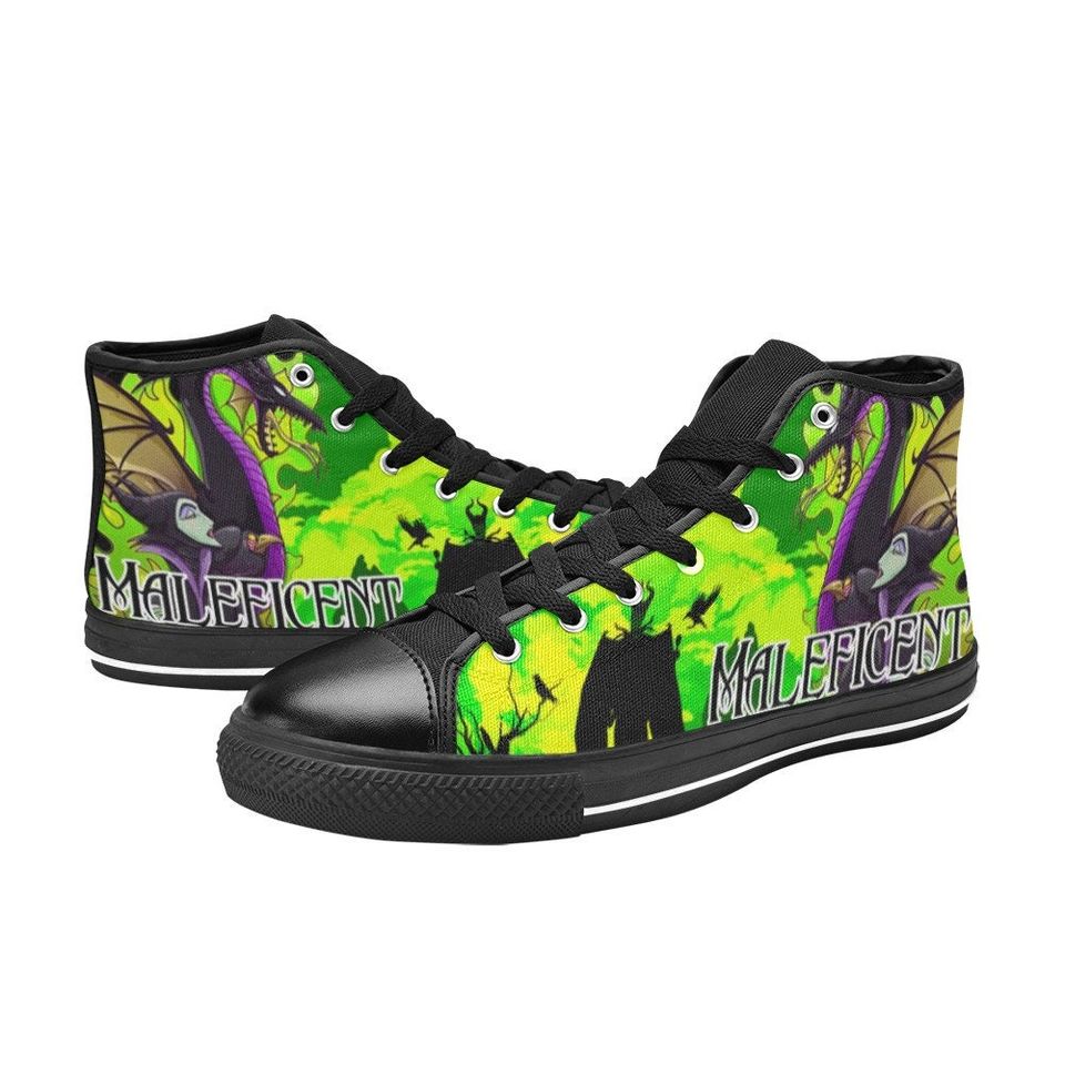 Maleficent High Top Shoes Sneakers