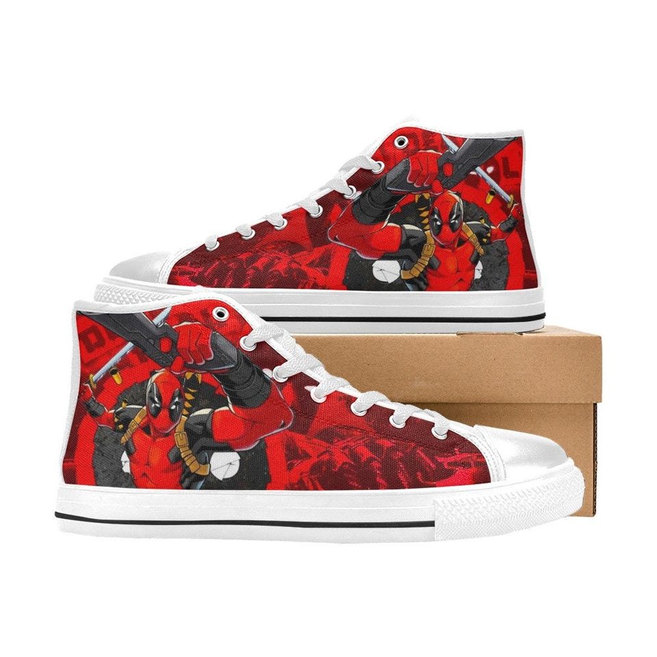 Deadpool High Top Shoes Sneakers