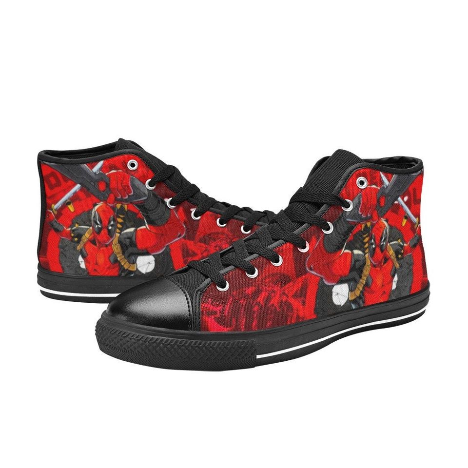 Deadpool High Top Shoes Sneakers