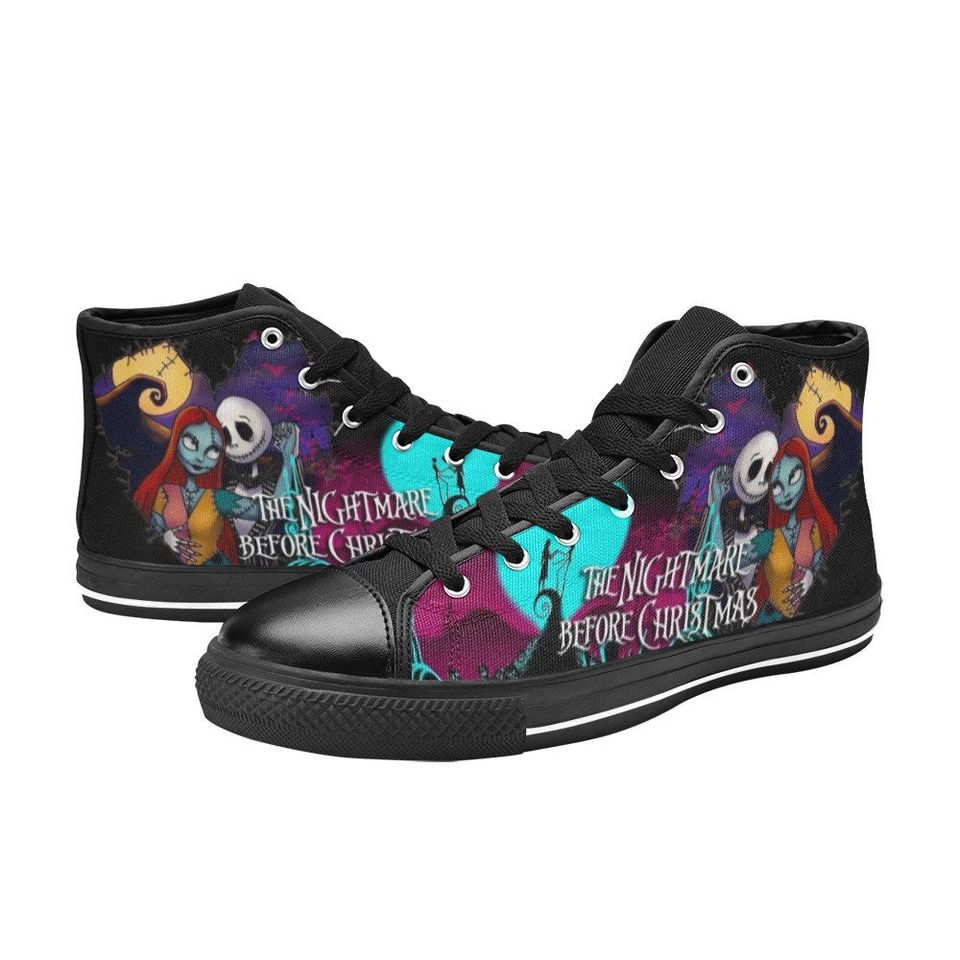 The Nightmare Before Christmas High Top Shoes Sneakers