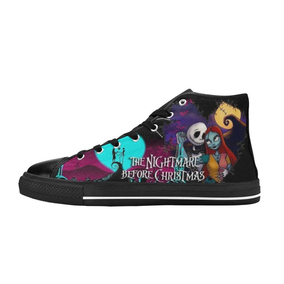 The Nightmare Before Christmas High Top Shoes Sneakers