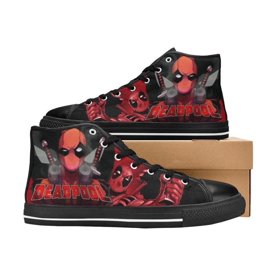 Deadpool High Top Shoes Sneakers