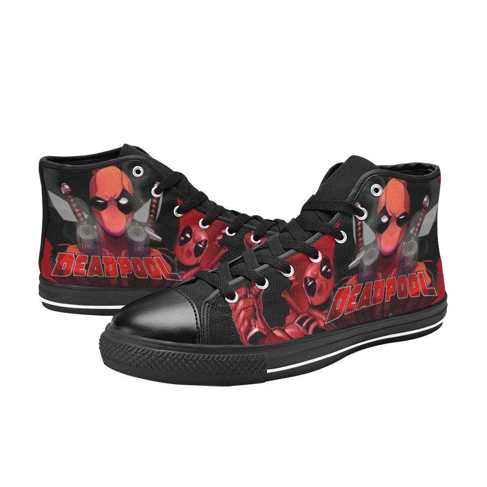 Deadpool High Top Shoes Sneakers