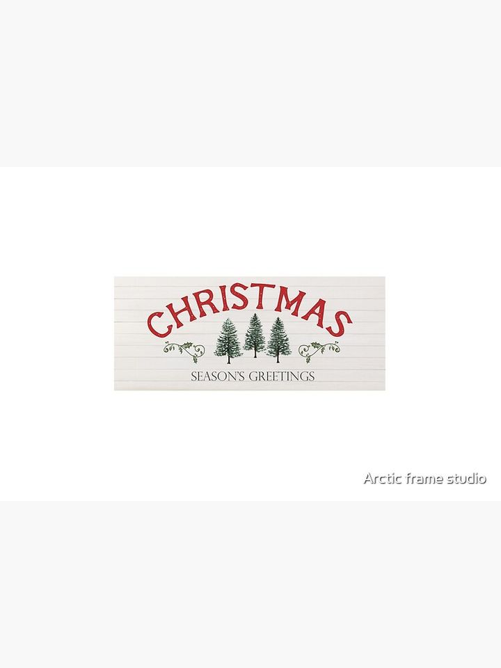  christmas seasons greetings Bath Mat