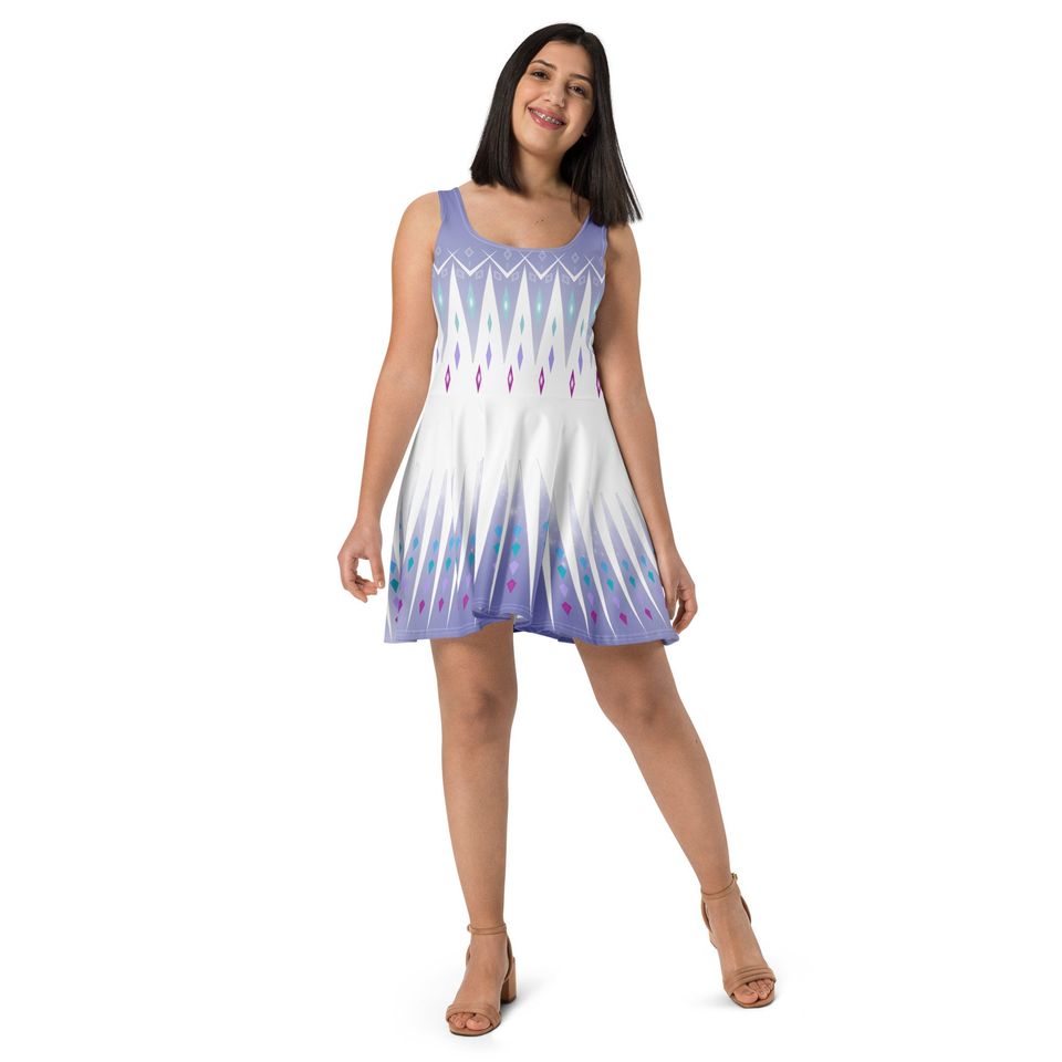 The Elsa Skater Dress- Cosplay, Running Costume