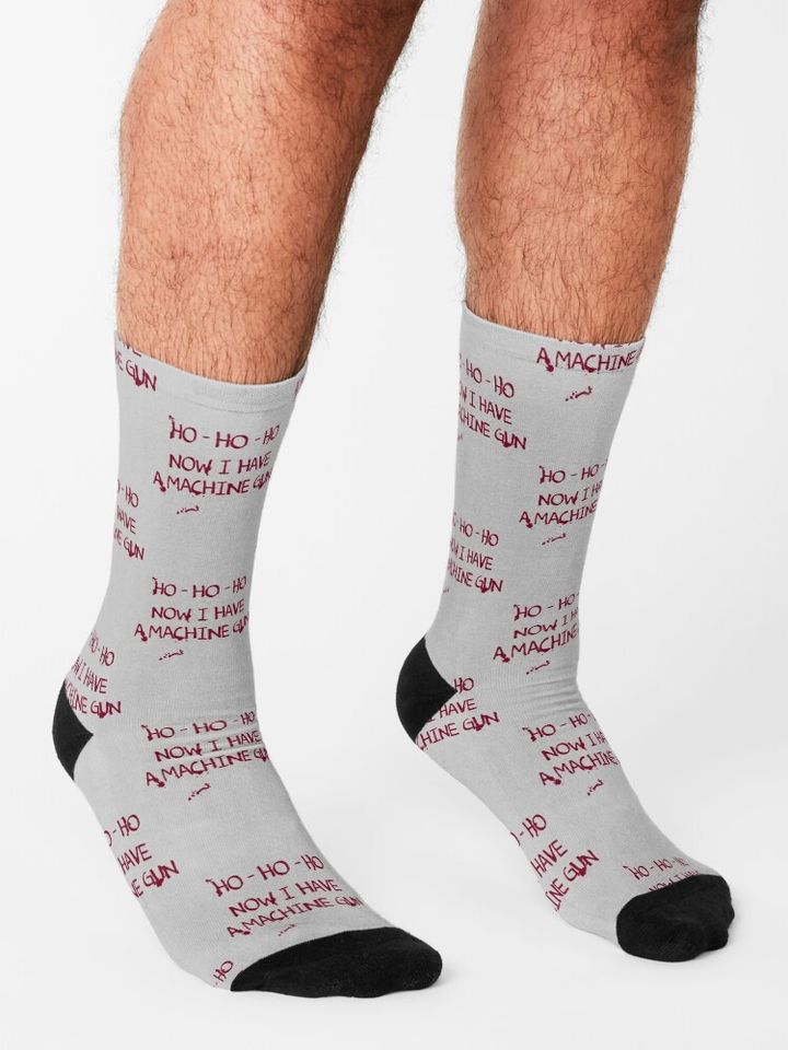 Die Hard: Now I have a machine gun Ho Ho Ho Socks