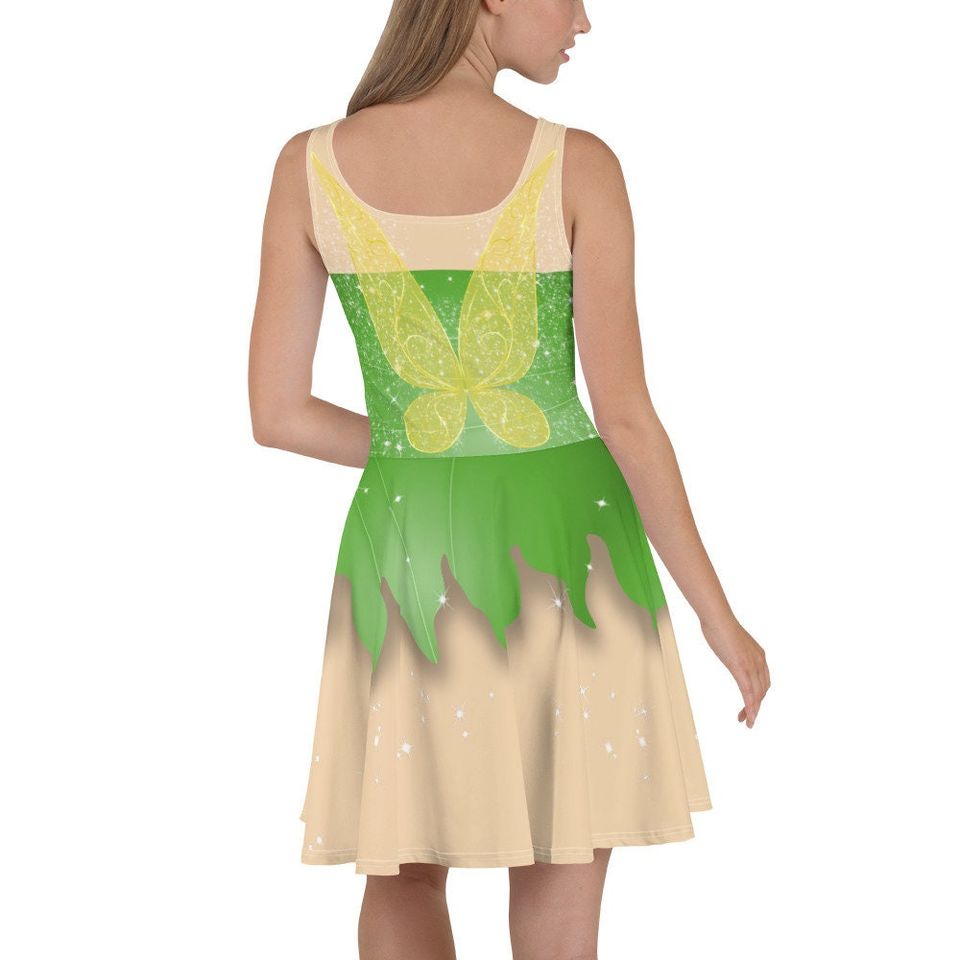 Tinker Bell Inspired Skater Dress