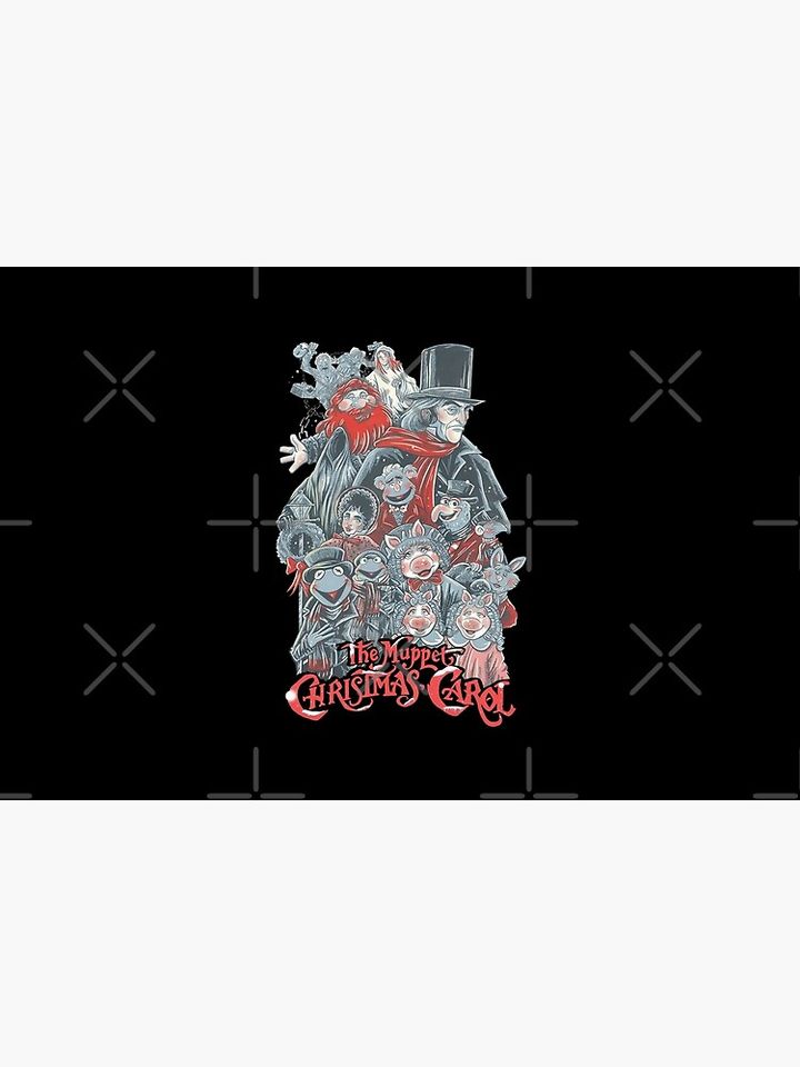 Retro Muppet Christmas Carol Bath Mat