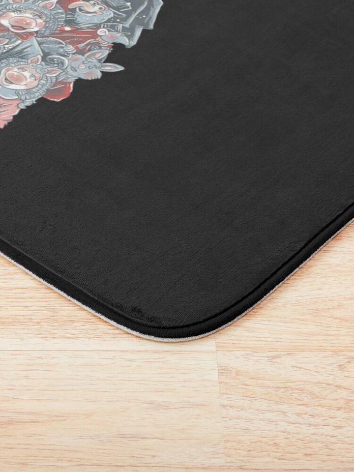 Retro Muppet Christmas Carol Bath Mat