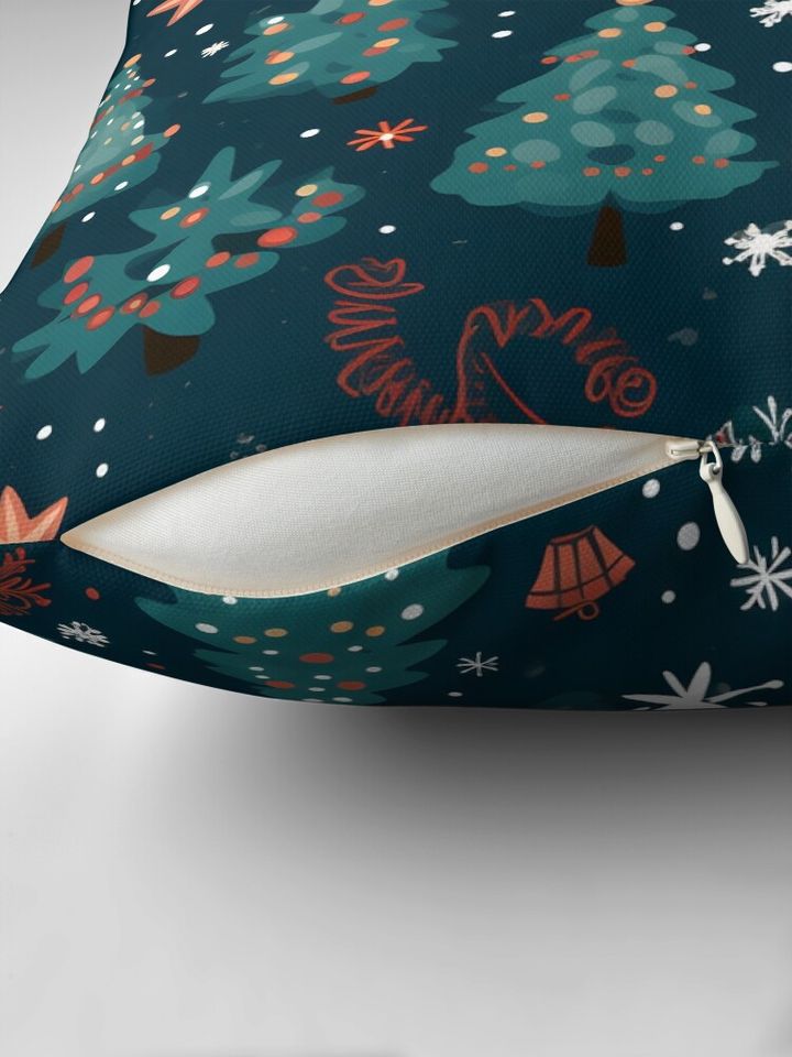 chrismas seamless digital paper Pillow