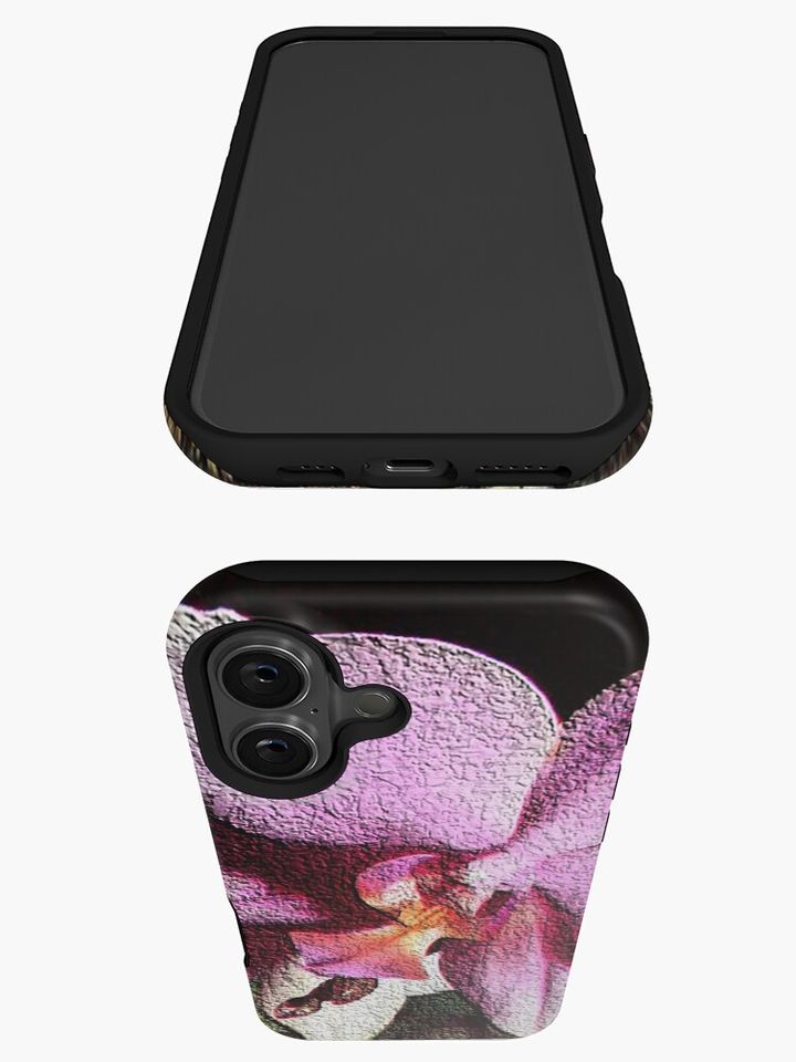 Purple Chirsmas Orchid iPhone Case