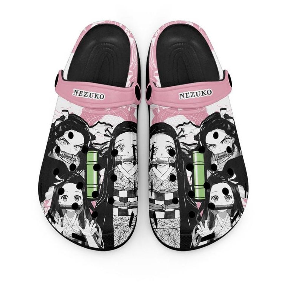 neko Clogs Shoes Manga Style Personalized