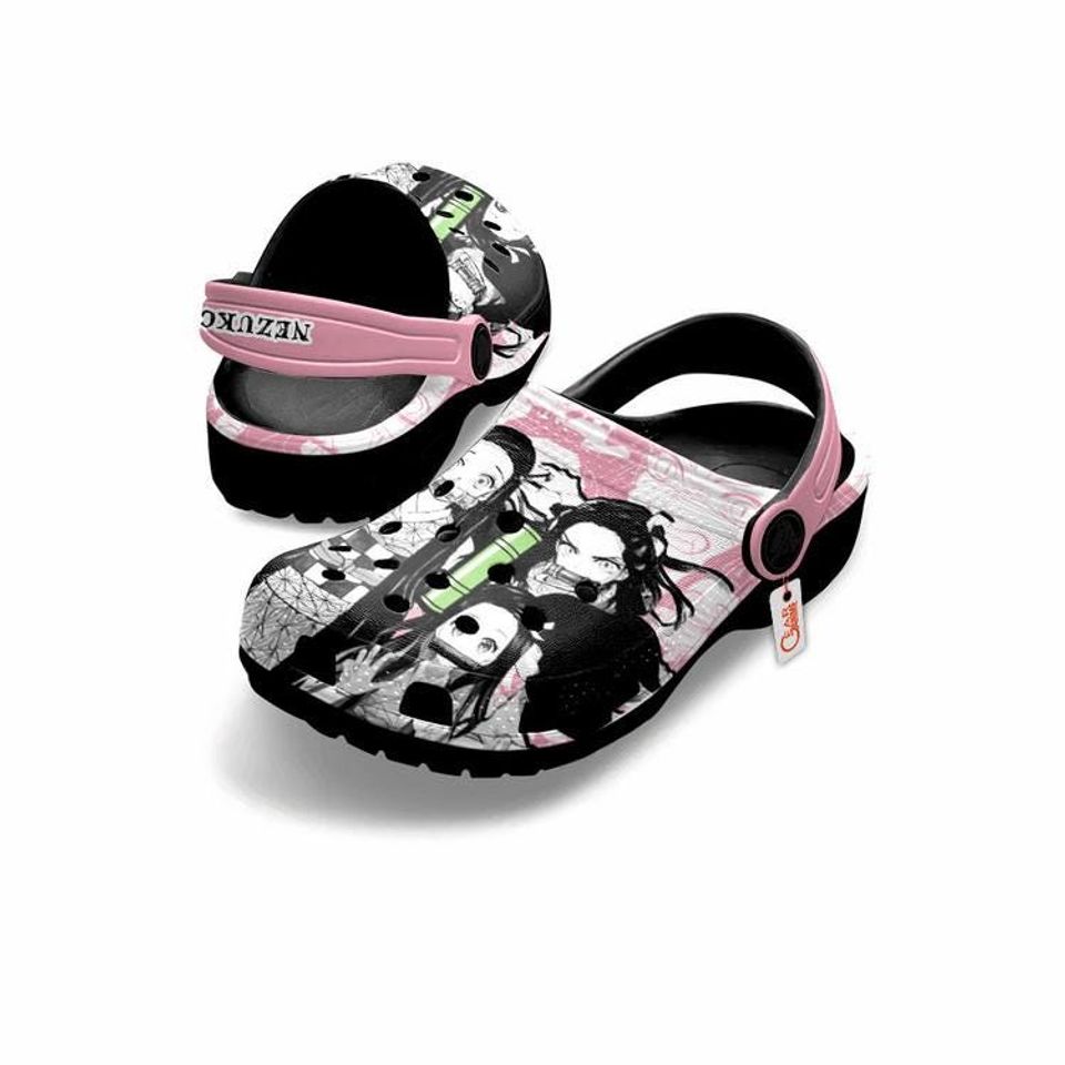 neko Clogs Shoes Manga Style Personalized