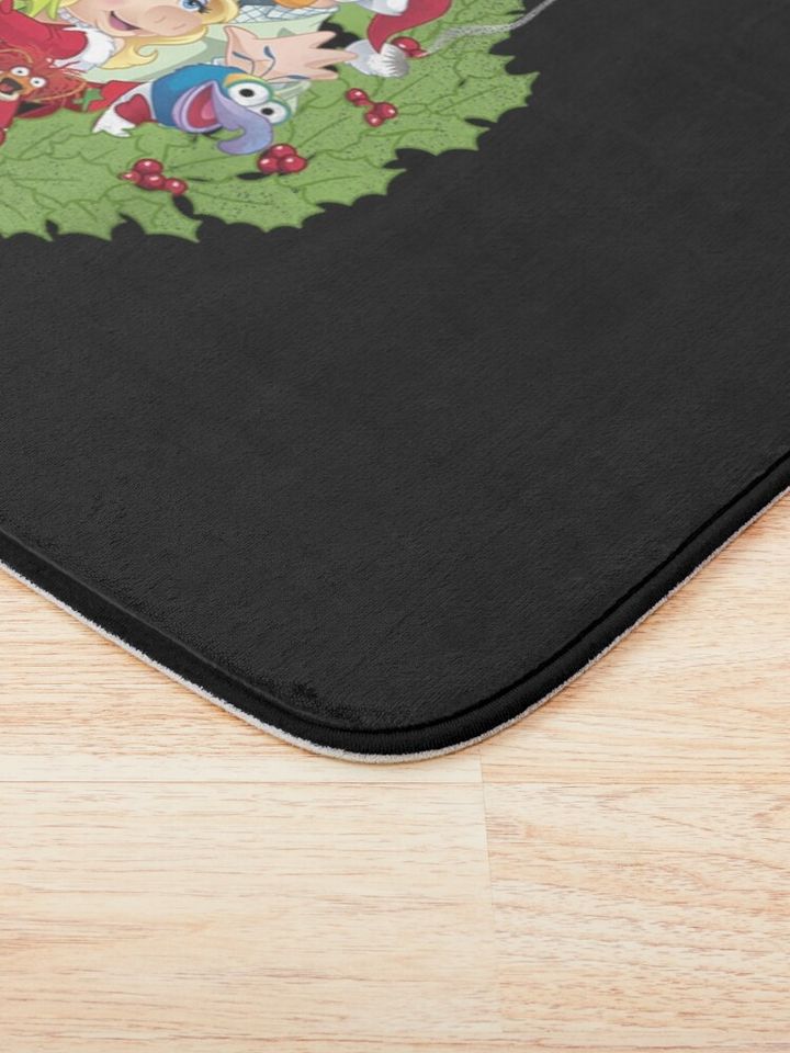 The Muppets Christmas Muppet Bath Mat