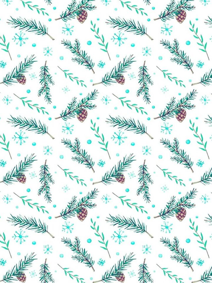 chrismas mistletoe iPhone Case