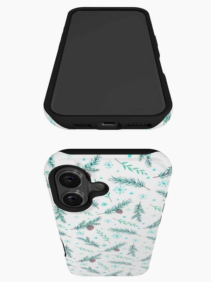 chrismas mistletoe iPhone Case
