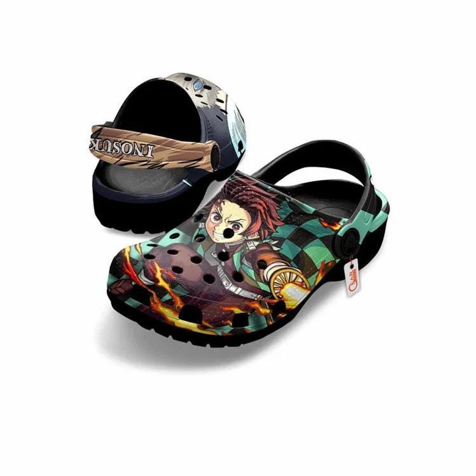 tanjiror and Inosuke Clogs Shoes