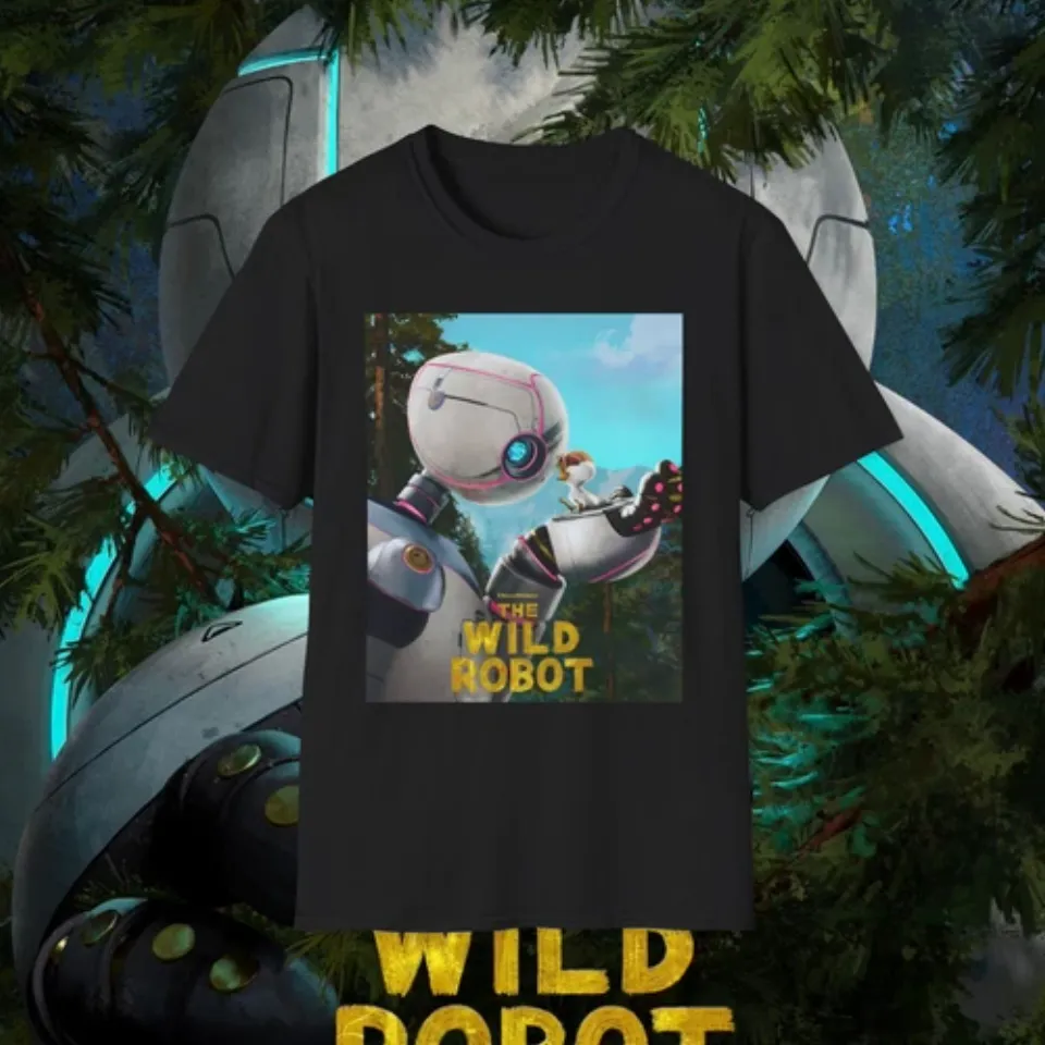 The Wild Robot Pedro Pascal Dreamworks Unisex Softstyle T-Shirt