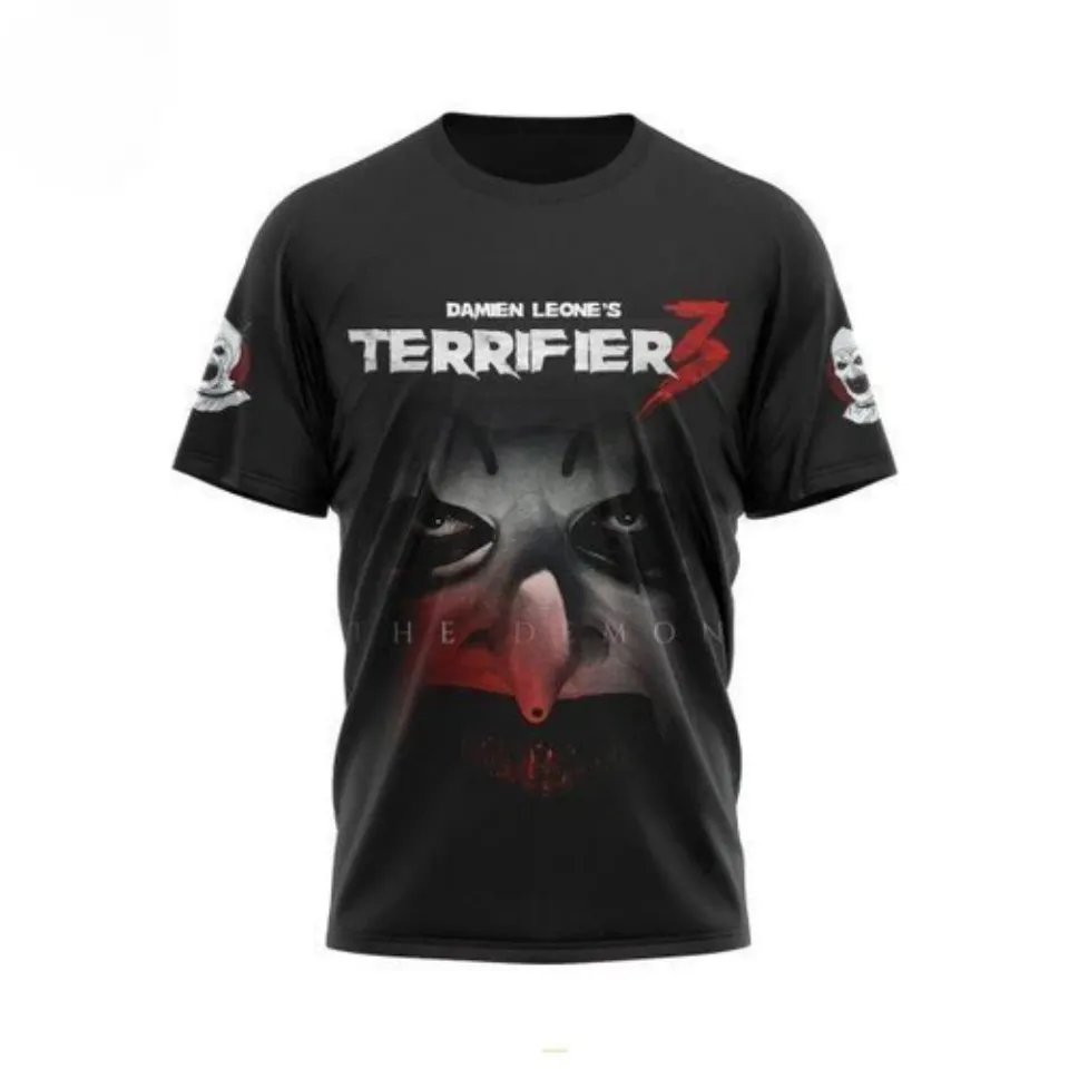 Terrifier 3 He’s Killing Them One By One 3D T-Shirt