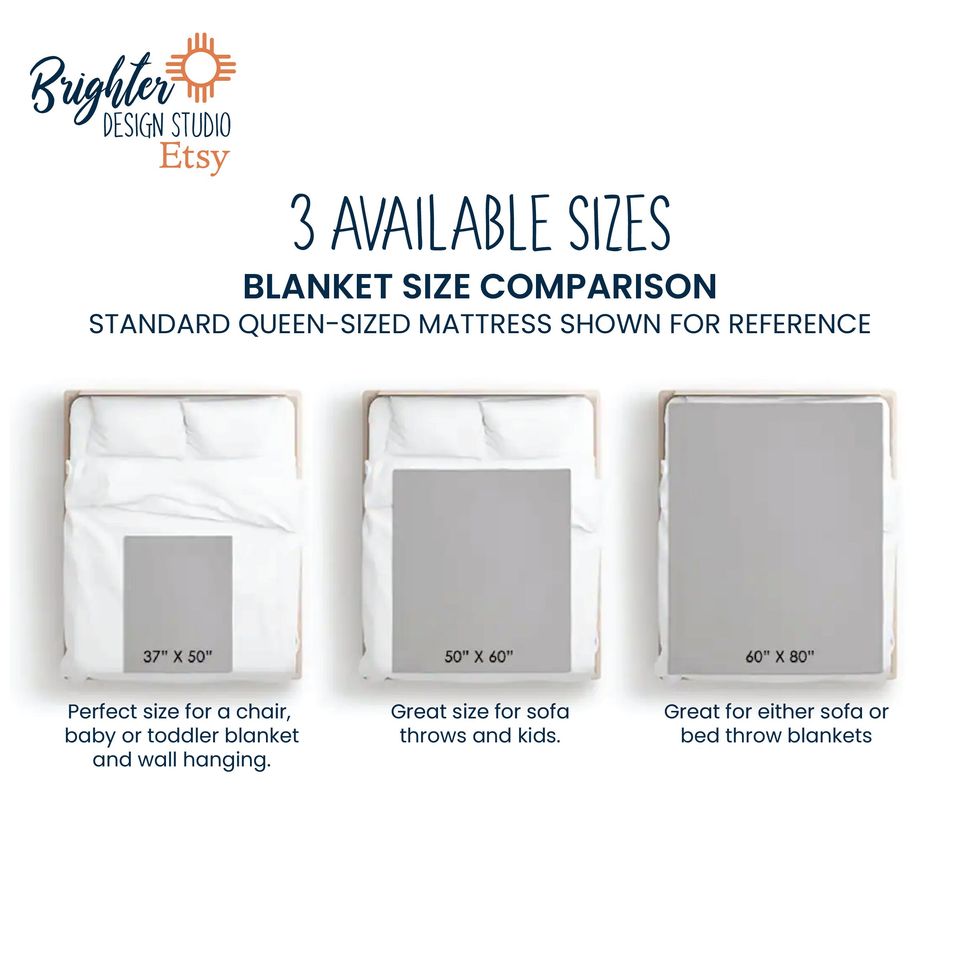 Personalized Highland Cow Woven Blanket