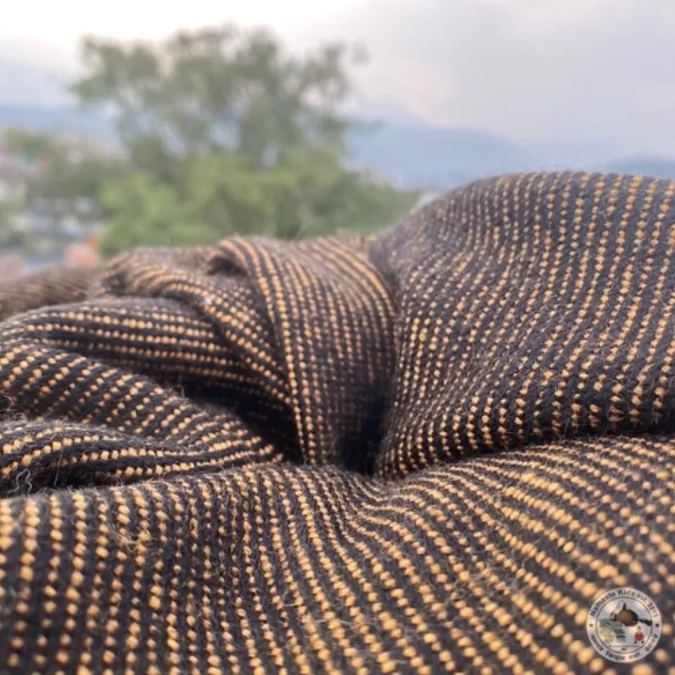 Cashmere Cover Aekamba, Hand Woven From Nepal, Bedspread, Blanket, Throw