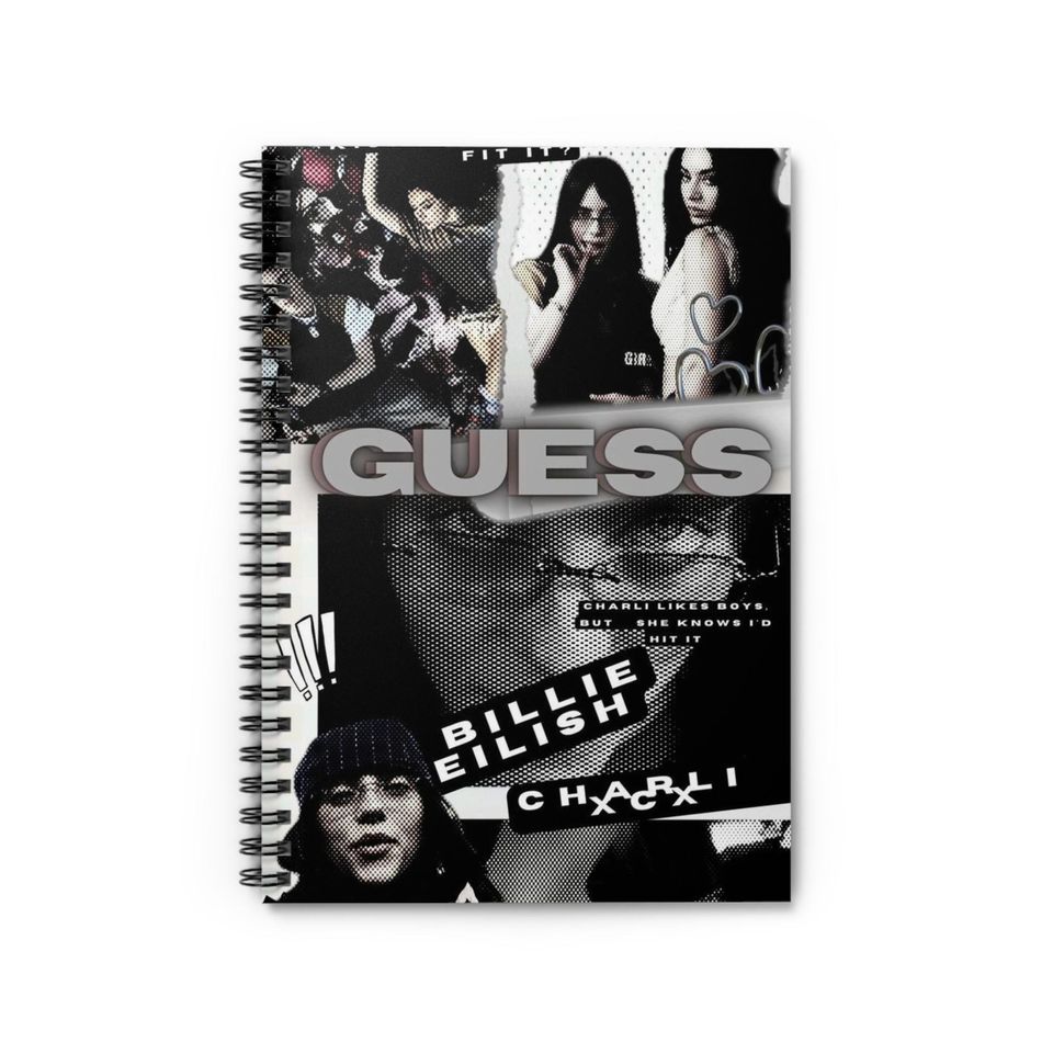 Billie Eilish Spiral Notebook - Ruled Line